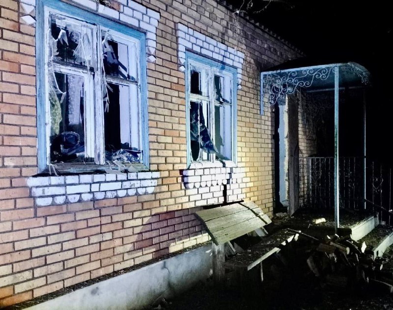 Russian army shelled Nikopol district overnight