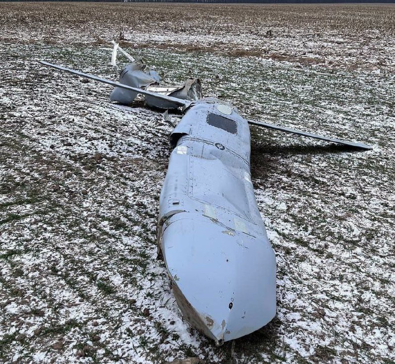 Images of Kh-101 cruise missile that was shot down on 26th January in Vinnytsia region