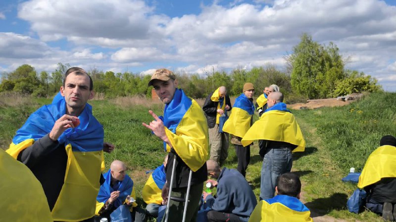 45 Ukrainian POWs were liberated from Russian captivity in a new swap