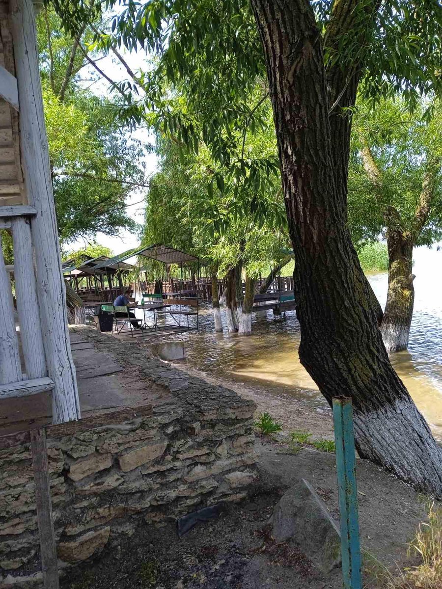 Flooding in Namyv district of Mykolaiv