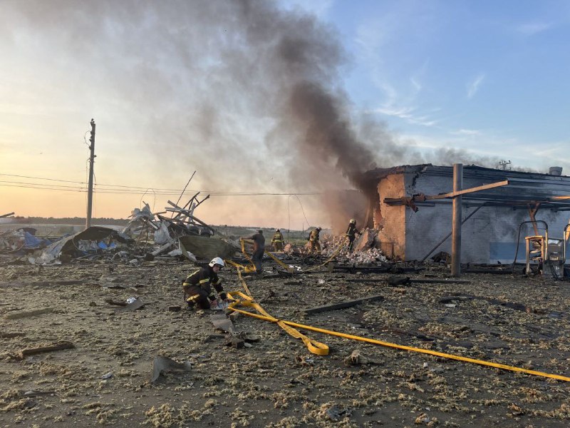 8 person wounded as result of 2 missile strikes in Uman’. 1 missile hit car wash, another industrial property