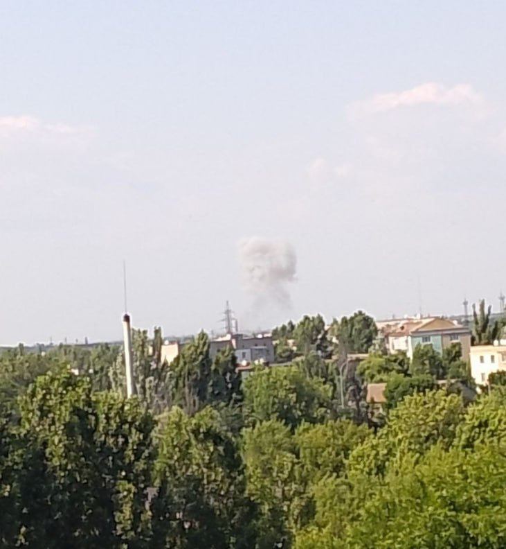 Explosions reported in Berdiansk