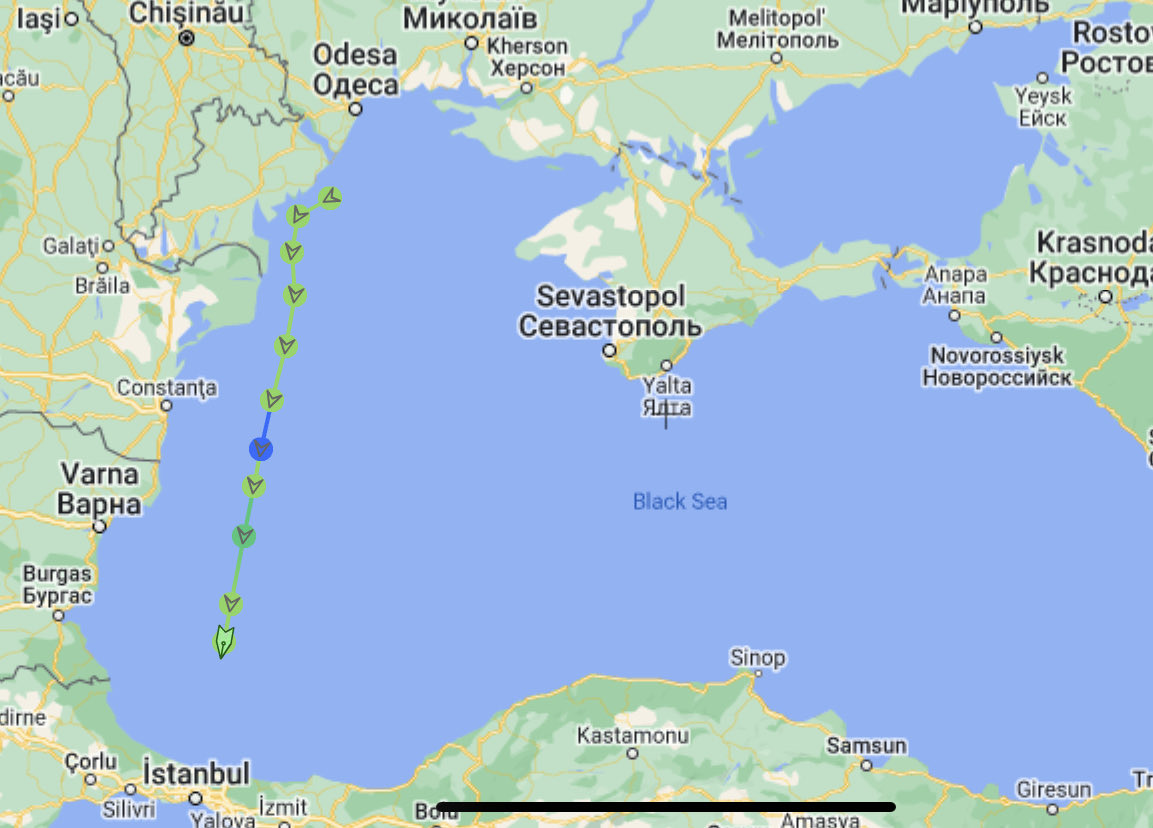 The Primus, a Liberian-flagged bulk carrier, left Odesa on Saturday, heading towards Istanbul en route to Senegal. This is the second container ship to leave Ukraine through the temporary Black Sea corridor established by Ukraine’s government after Russia withdrew from the BSGI