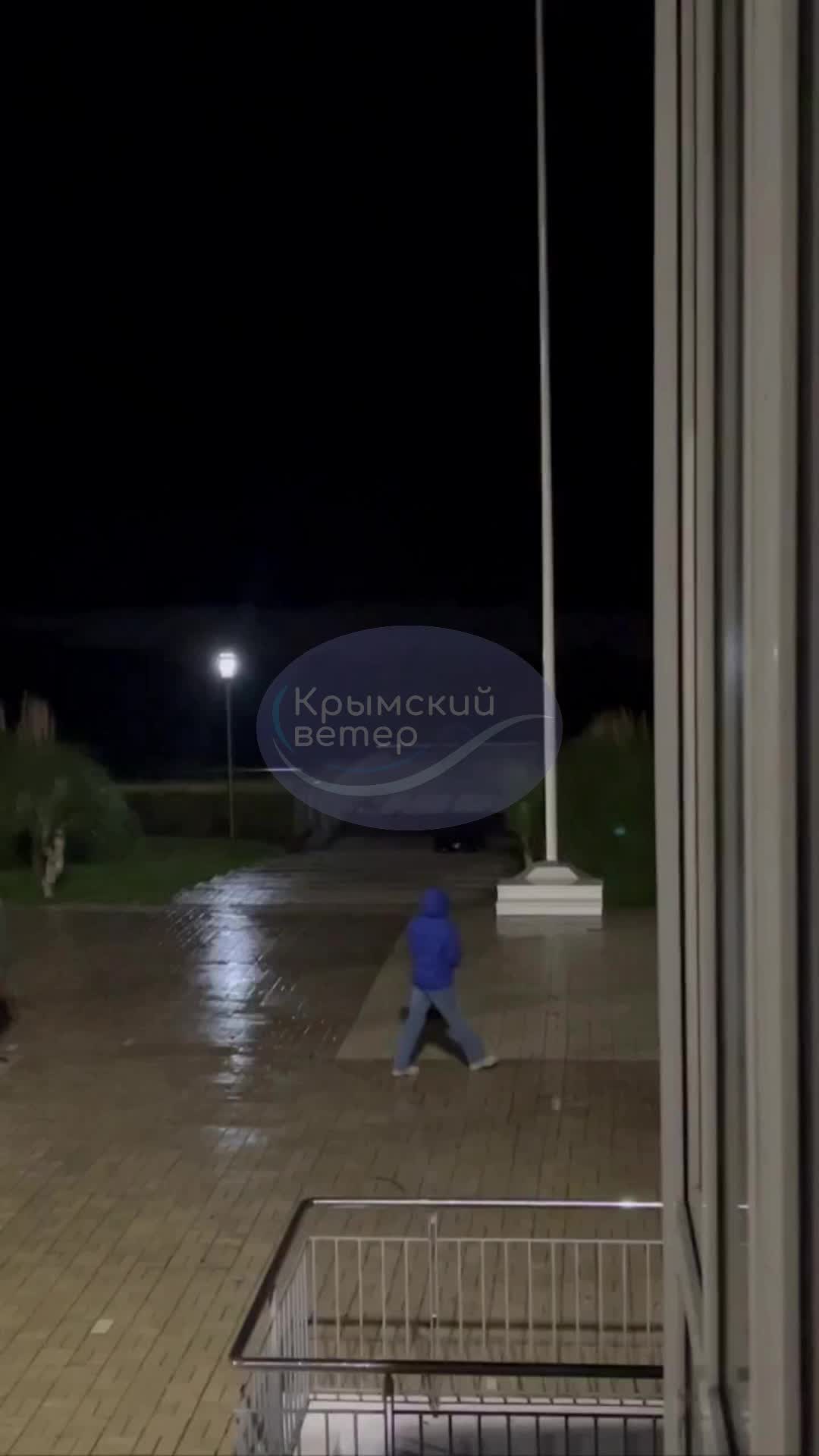 Violent storm in Crimea