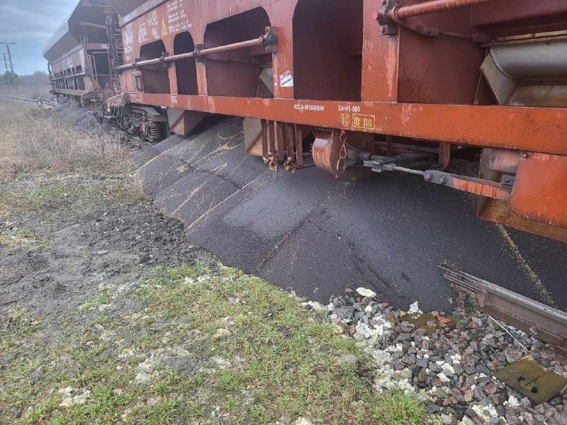 In Poland, three Ukrainian grain trucks with rapeseed were opened by unknown persons at the Dorogusk railway station