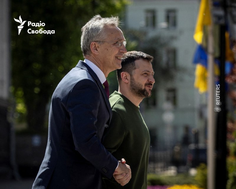 Secretary General of NATO Jens Stoltenberg met with President Zelensky in Kyiv