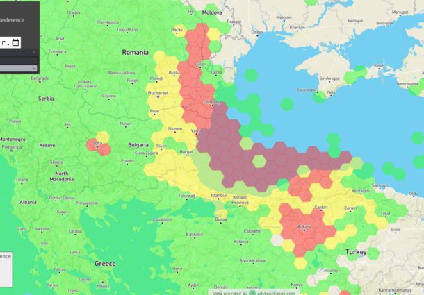 Russia is jamming the GPS systems in Romania in the regions neighboring the Black Sea