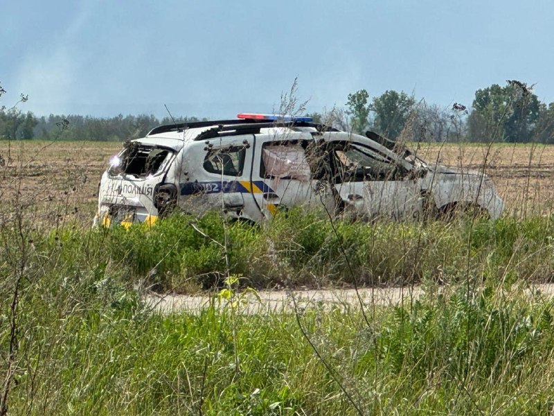 Policeman wounded as result of drone strike in Vovchansk of Kharkiv region