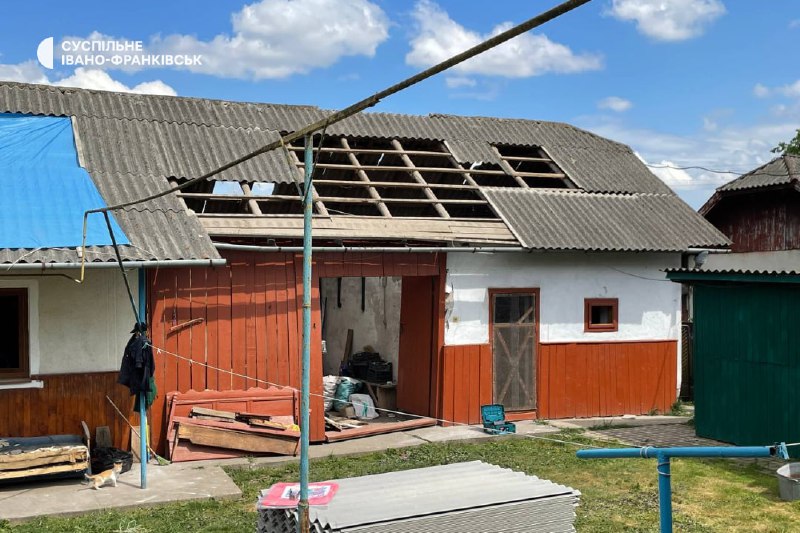 Damage in Bilshivtsi community of Ivano-Frankivsk region as result of Russian missile strikes