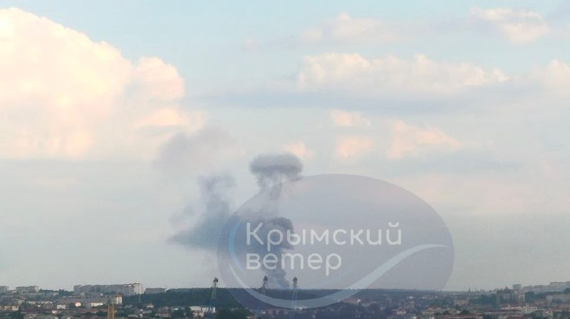 Explosions were reported at military unit near Fiolent, near Sevastopol