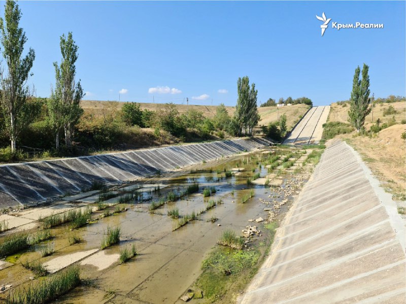 The discharge of water from the Belogorsk reservoir was stopped due to its severe shallowing