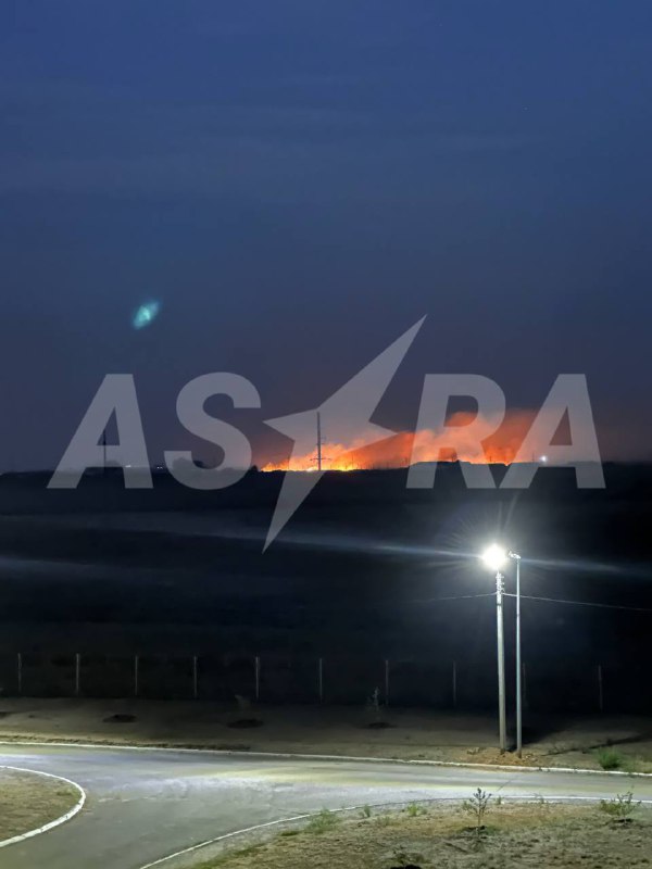 Explosions were reported at Marinovka airfield in Volgograd region of Russia