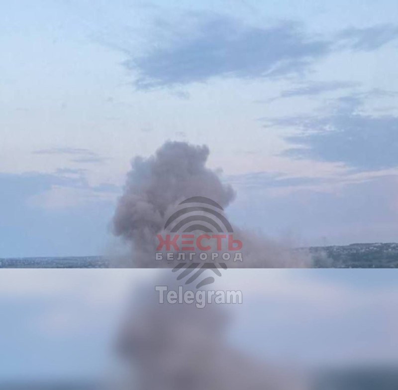 Explosions were reported in Belgorod