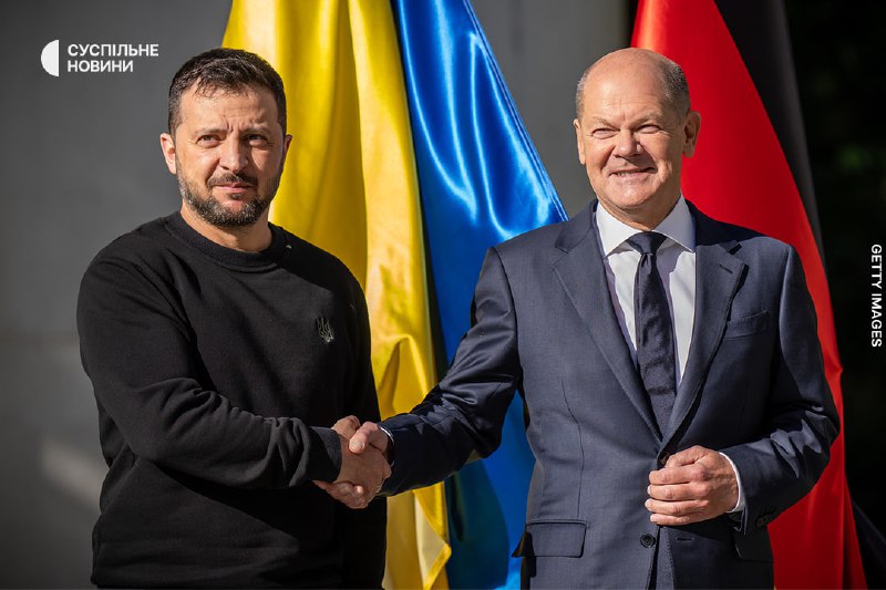 President of Ukraine Zelensky met with Chancellor of Germany Scholz in Berlin