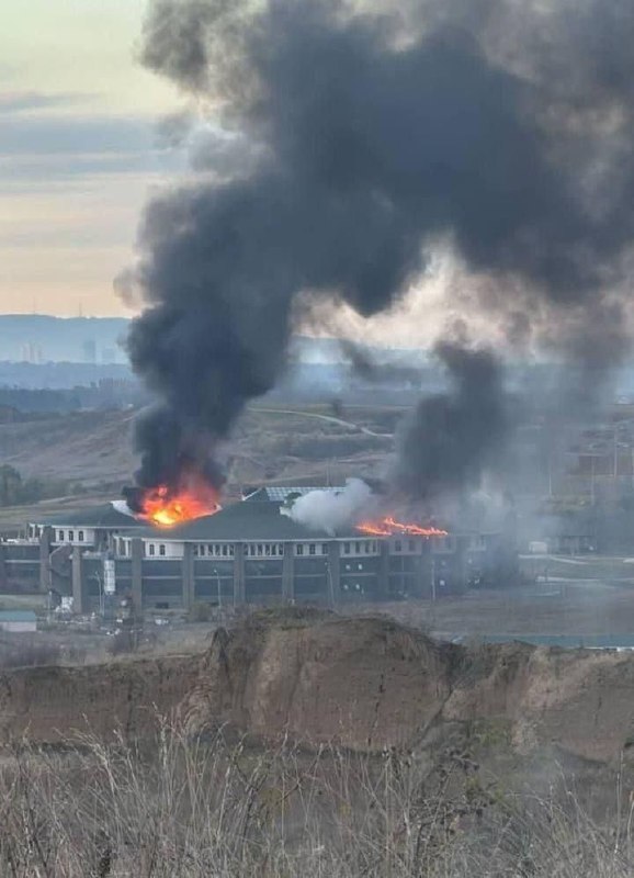 The strike on the Russian Special Forces University in Gudermes is the first drone attack on targets in Chechnya.