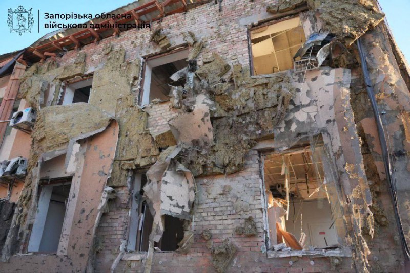 1 person killed, 10 wounded as result of Russian bombardment in Zaporizhzhia