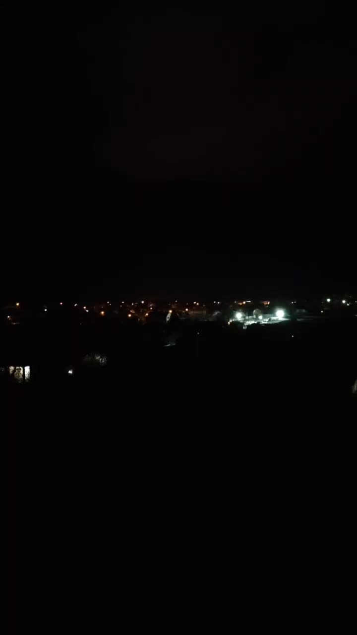 Drones hit ammunition depot in Perevalsk at the occupied part of Luhansk region