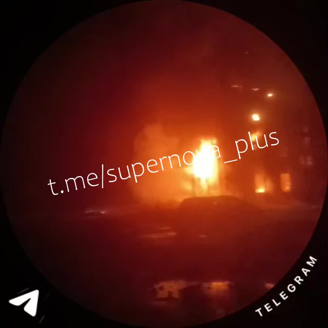 Strikes at the military base in Hirne at the occupied part of Donetsk region of Ukraine