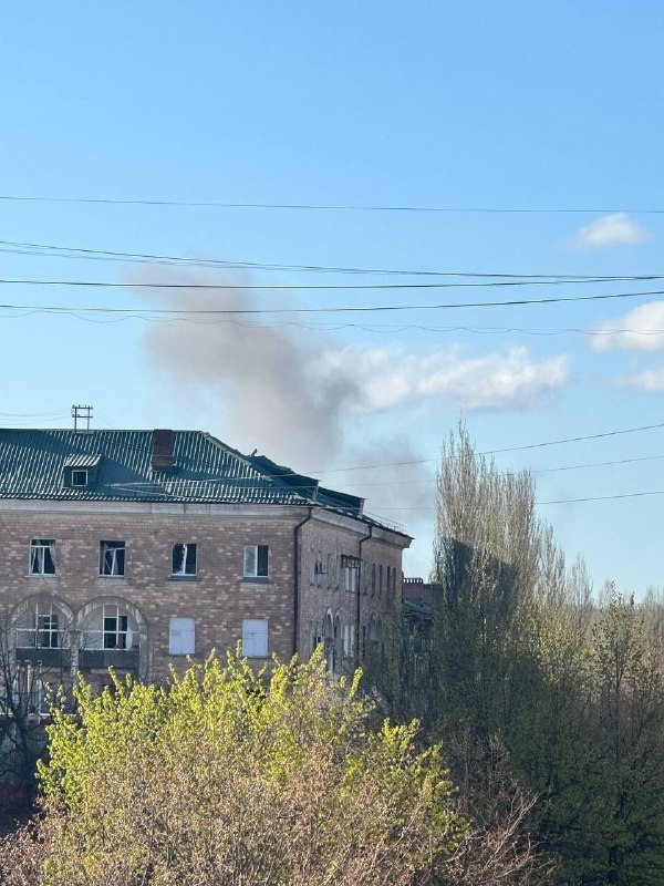 New airstrikes reported in Sloviansk