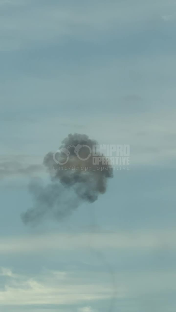 Explosions reported in Dnipro city