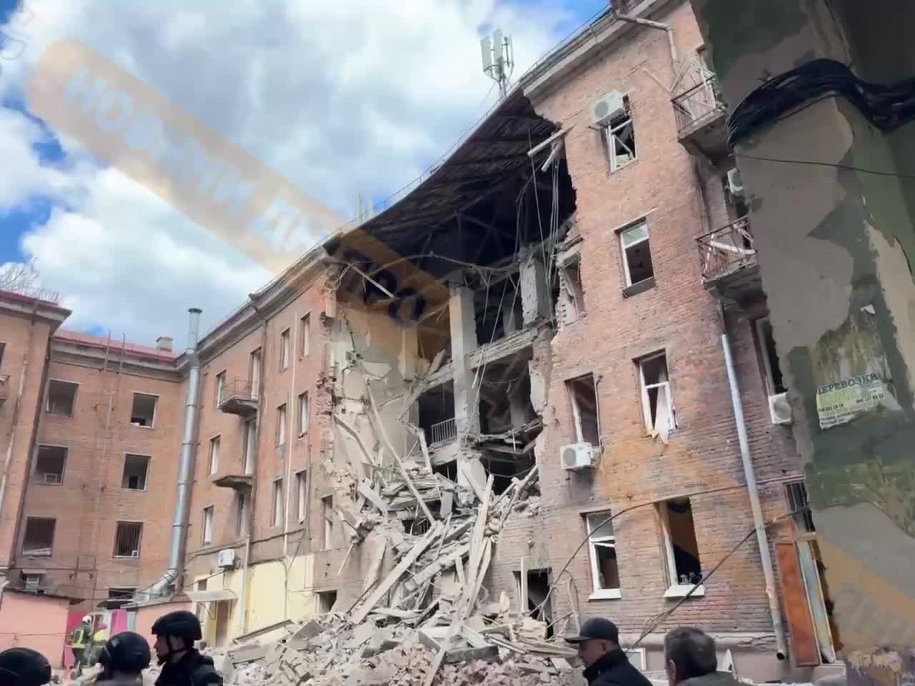 One person killed, at least 7 wounded as result of new drone strike in Dnipro city