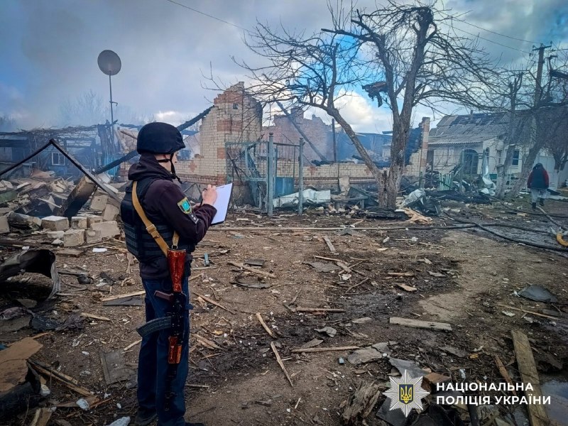7 people wounded as result of a missile and drones strikes in Konotop district